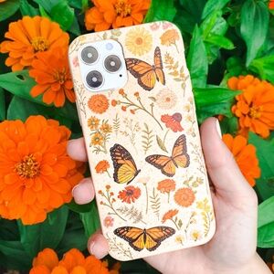 NWOT Pela Seashell Monarch Butterfly iPhone 12/ iPhone 12 Pro Case